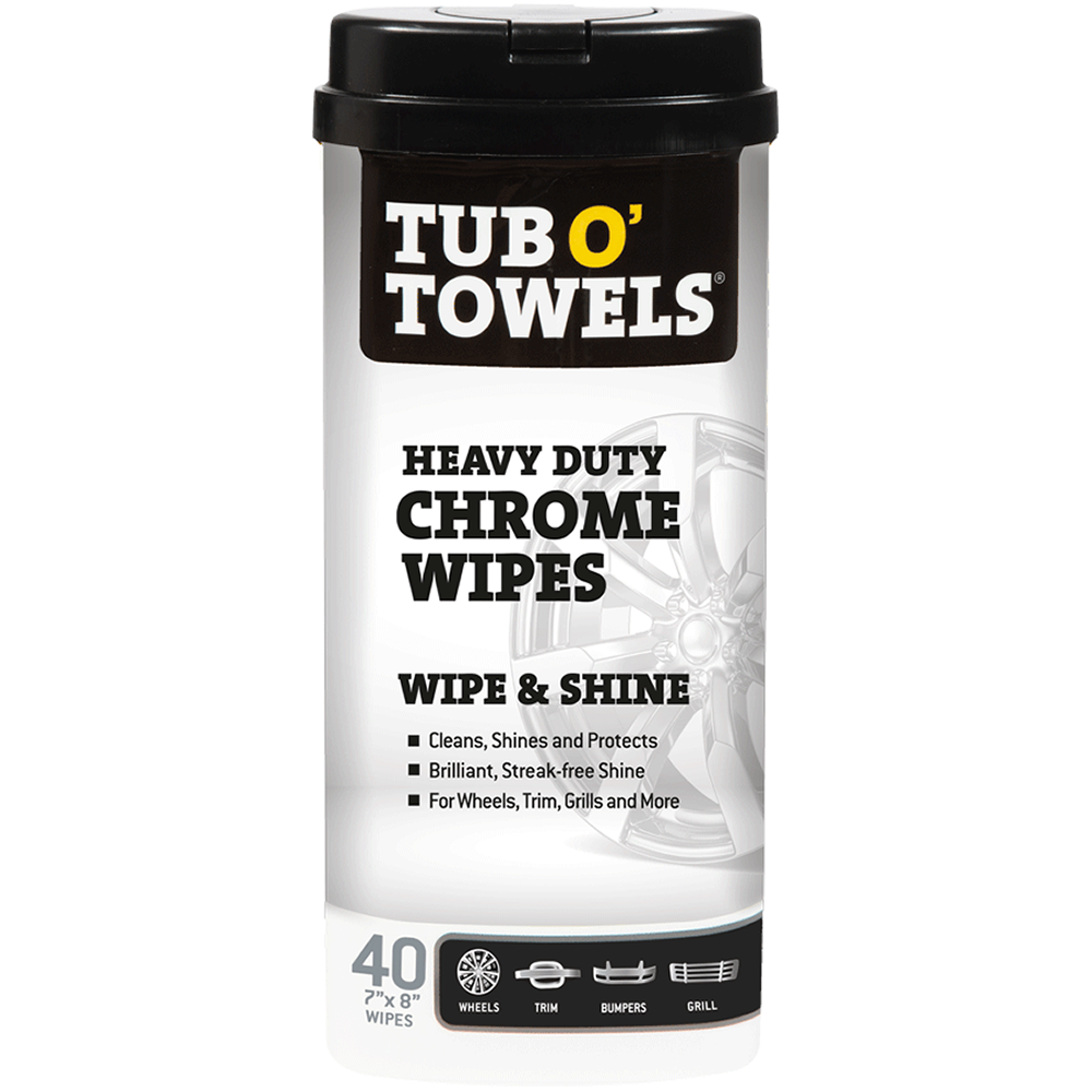  Tub O' Towels Heavy Duty Cleaner and Degreaser Spray Helps in  Removing Oil Tar Paint Dirt Caulk Grease Grime Gunk Epoxies, Industrial  Strength, Home & Auto, Made In USA, Citrus Scent