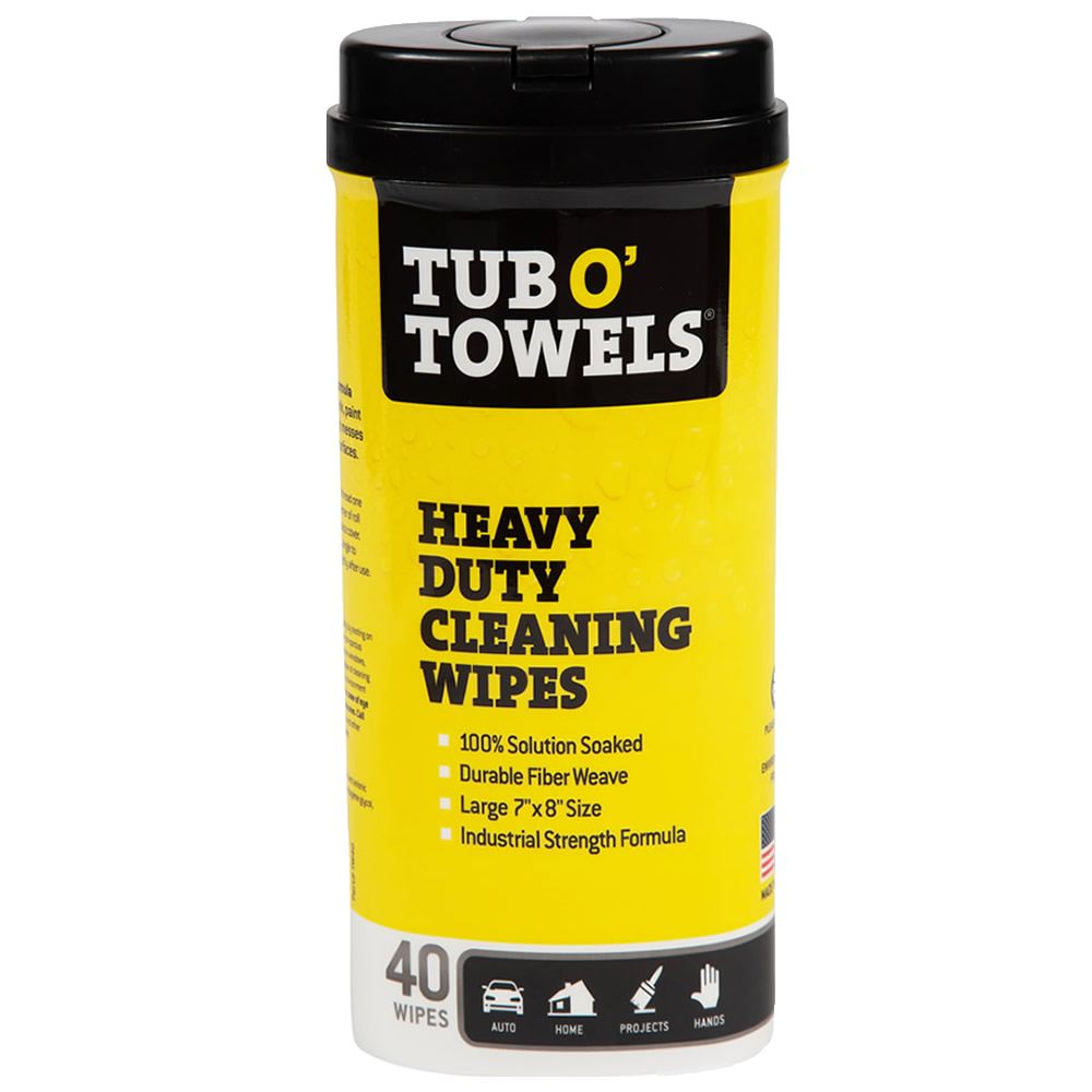 Tub O' Towels TW40-SS - 6-Pack Stainless Steel Wipes – Heintz Sales