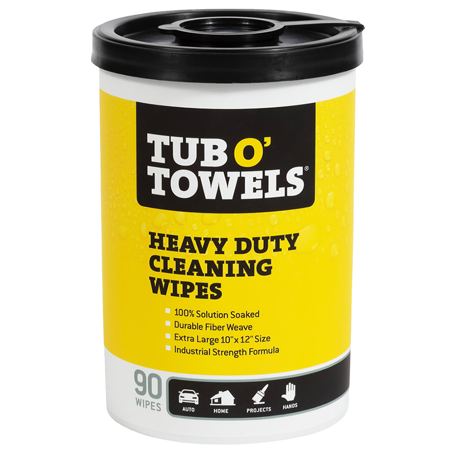 Tub O' Towels Cleaning Wipes for Your Auto, Equipment, Home & More