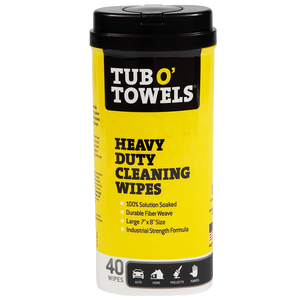 tub o towels heavy duty cleaning wipes